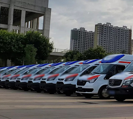 霍尔果斯市服务车队展示