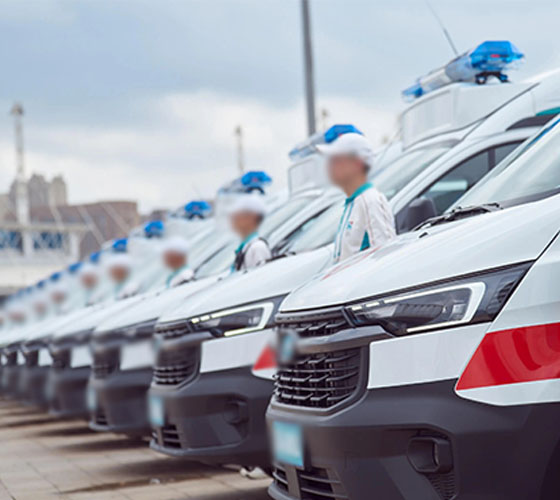 霍尔果斯市服务车队展示